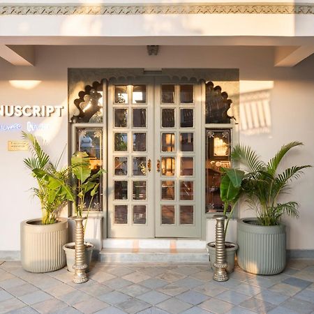 Manuscript - Jhilwara Haveli Hotell Udaipur Eksteriør bilde
